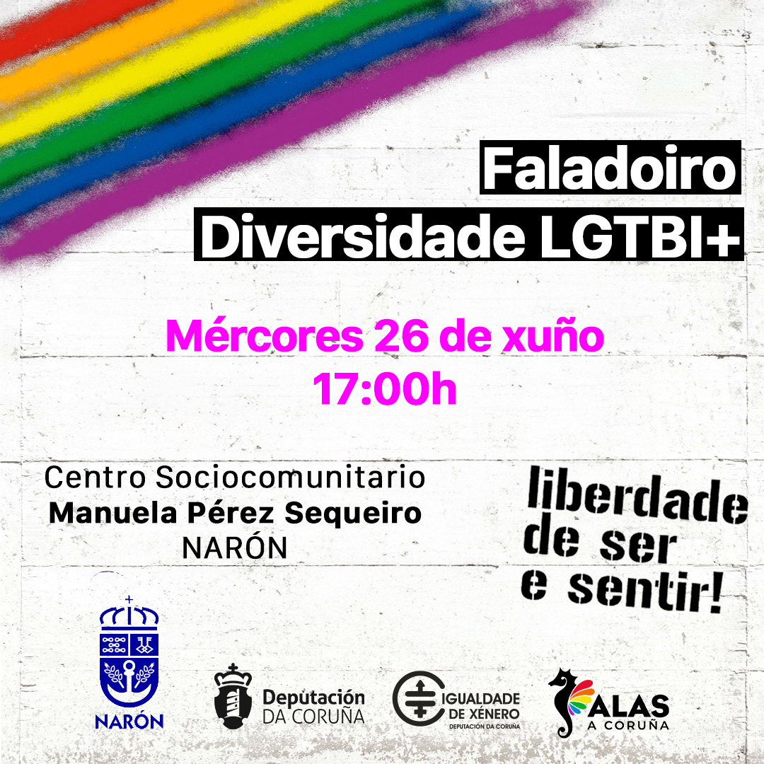 Faladoiro Diversidade LGTBI+ en Narón