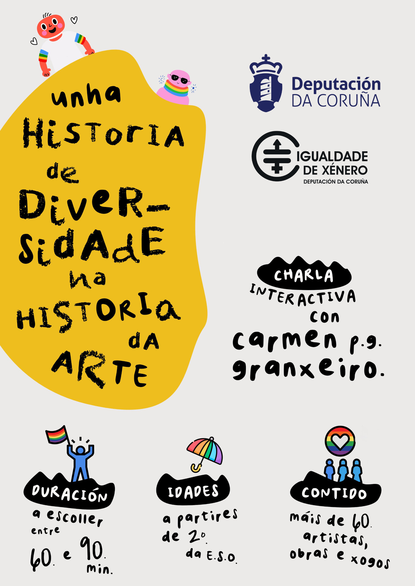 Ciclo de charlas: Unha historia de diversidade na Historia da Arte