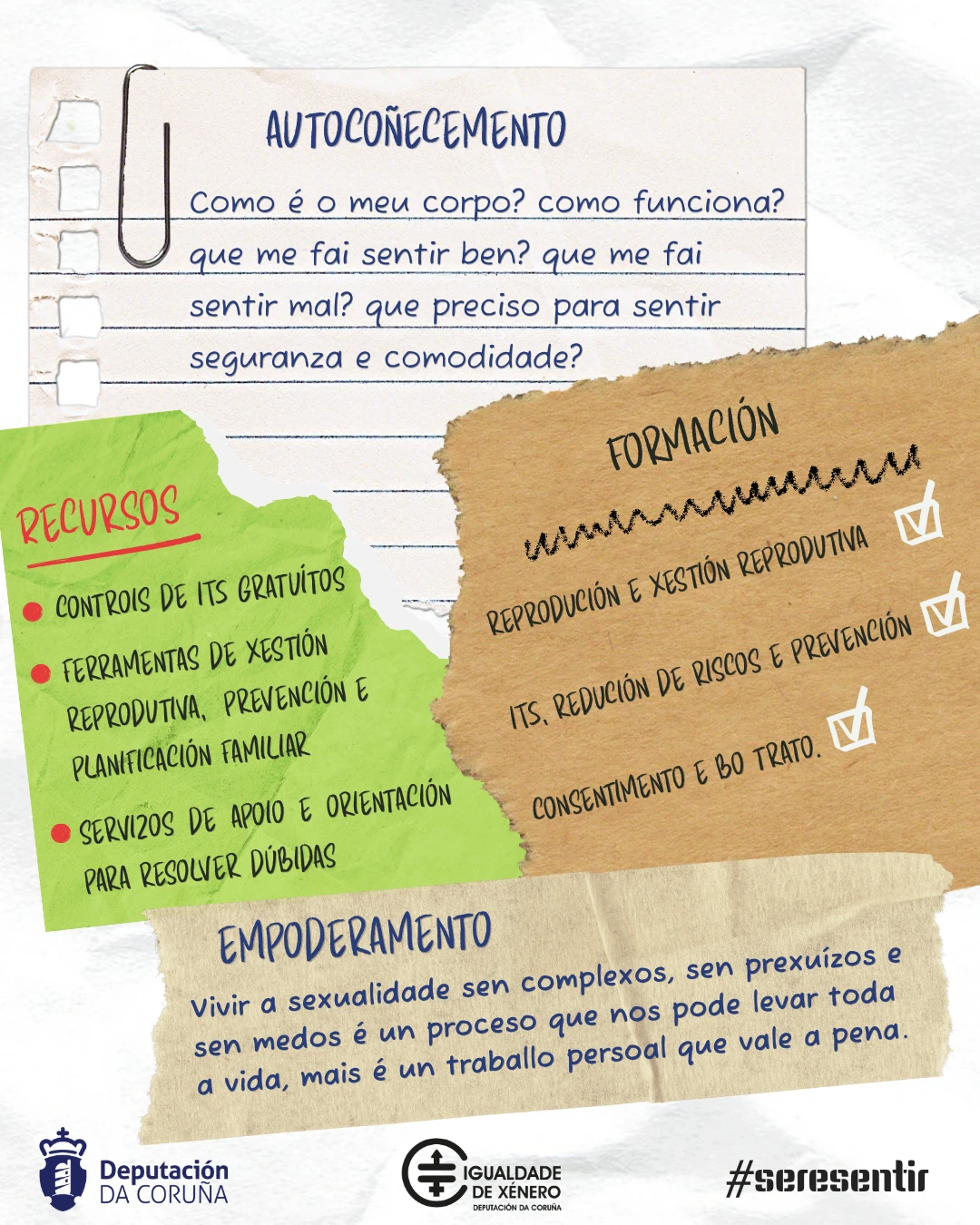 Infografías para unha saúde sexual integral