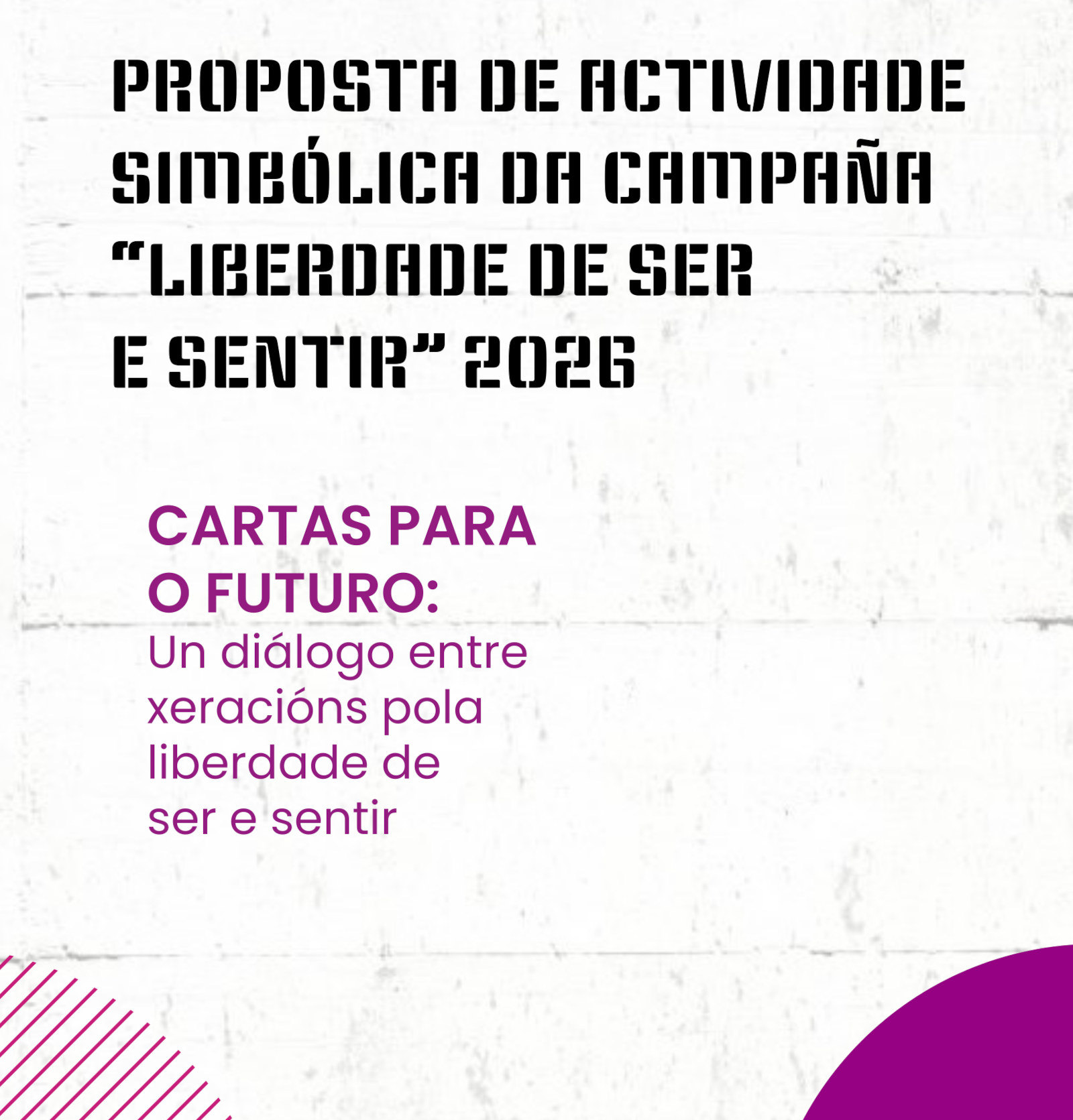 Proposta de actividade simbólica 2026