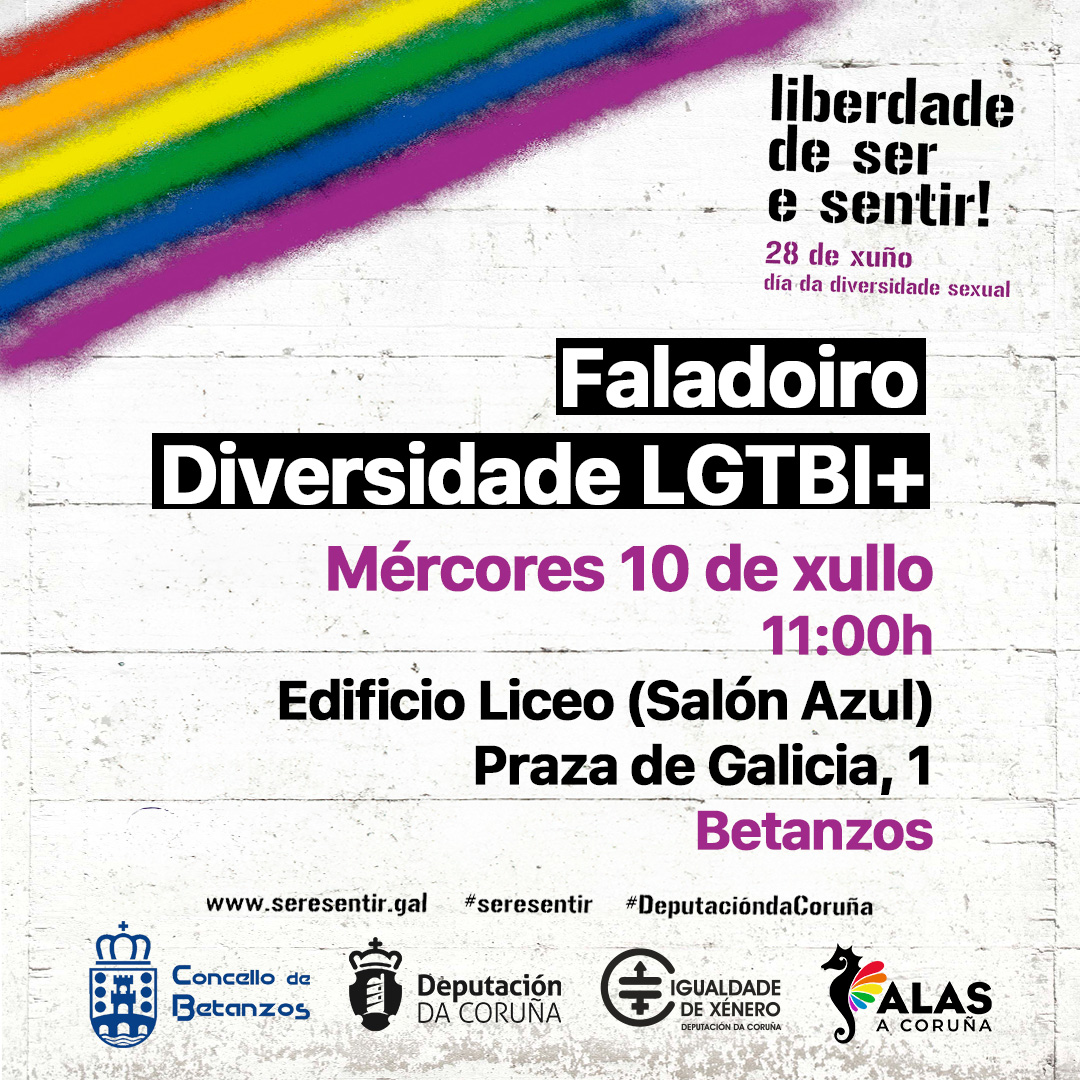 Faladoiro Diversidade LGTBI+ en Betanzos